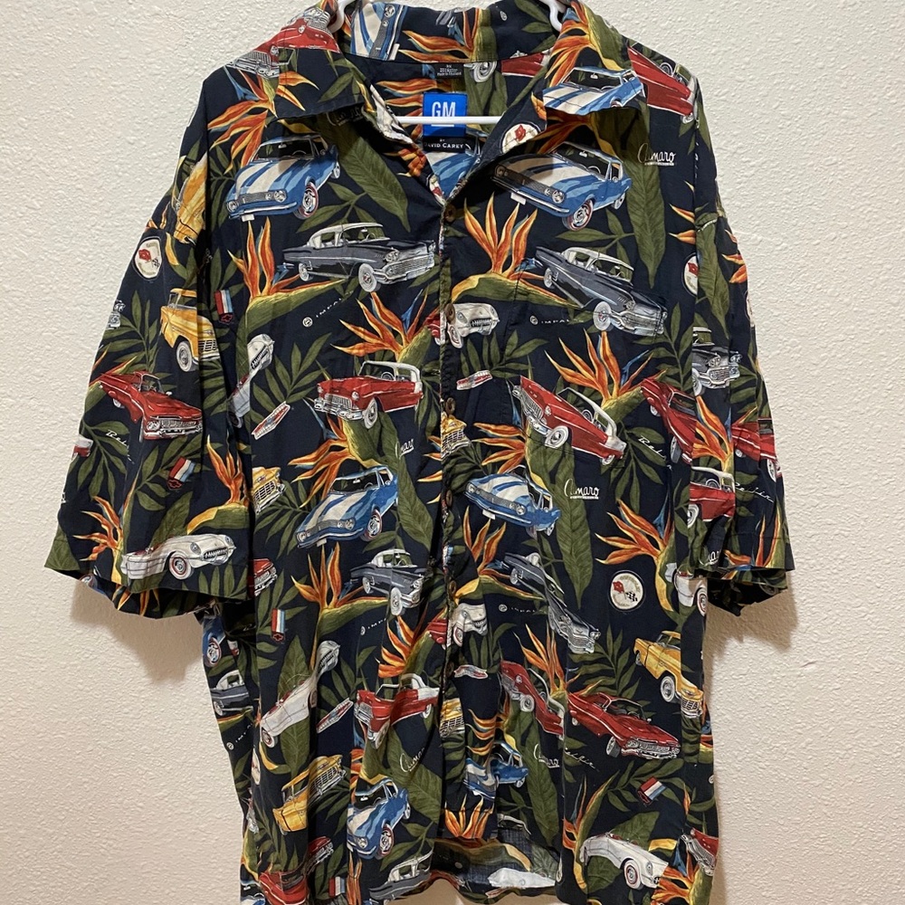 GM Car print shirt